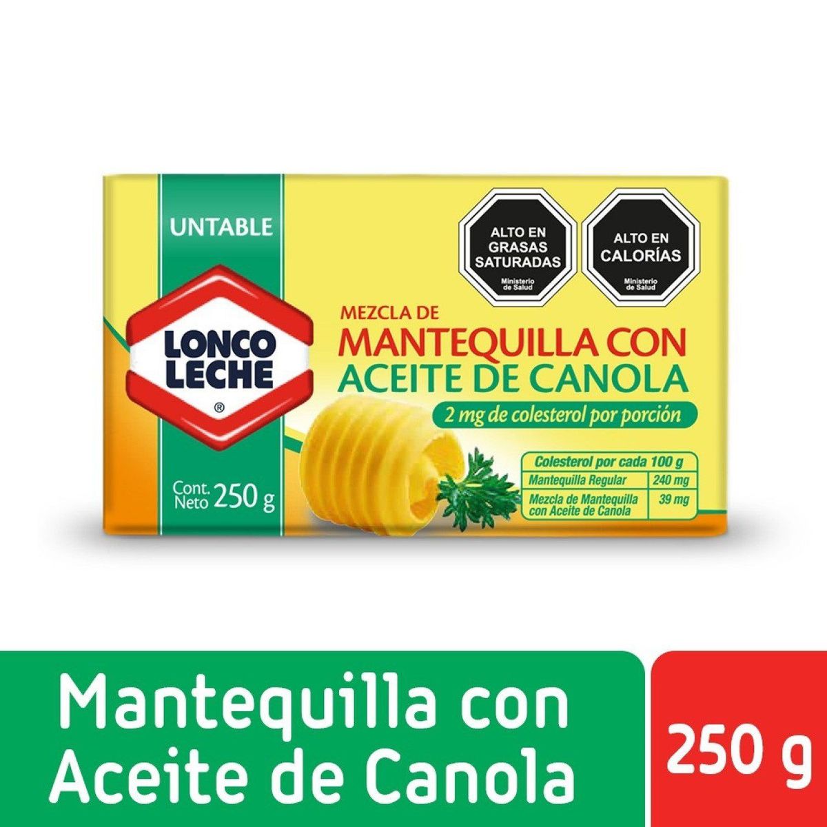 LONCOLECHE - Mantequilla Aceite de Canola