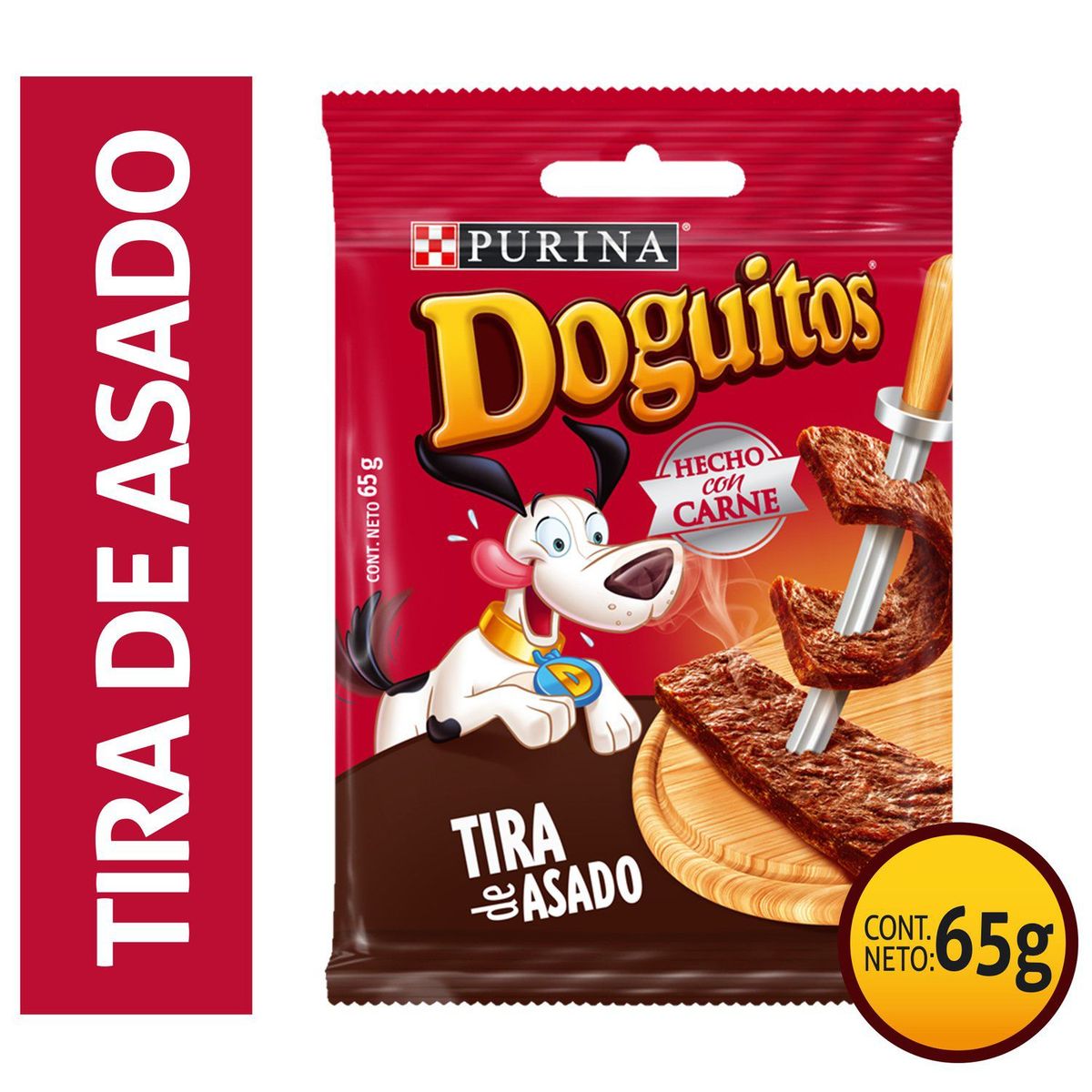 DOGUITOS - Snacks para Perros Tira de Asado