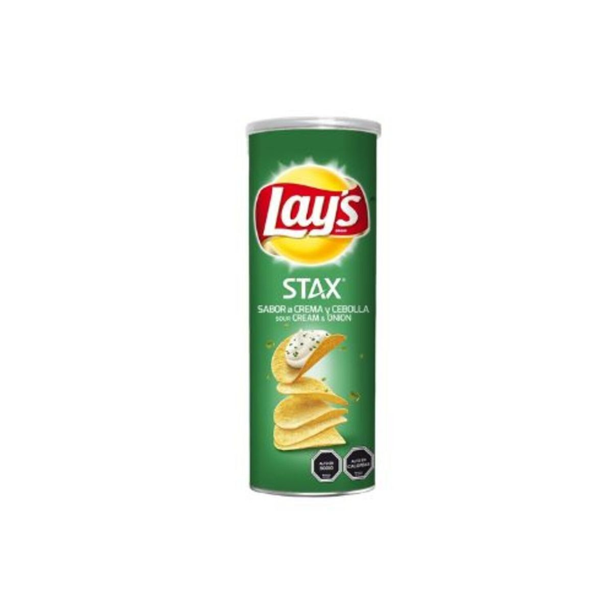 LAYS - Papas Fritas Stax Sabor Crema y Cebolla Lays 134 g