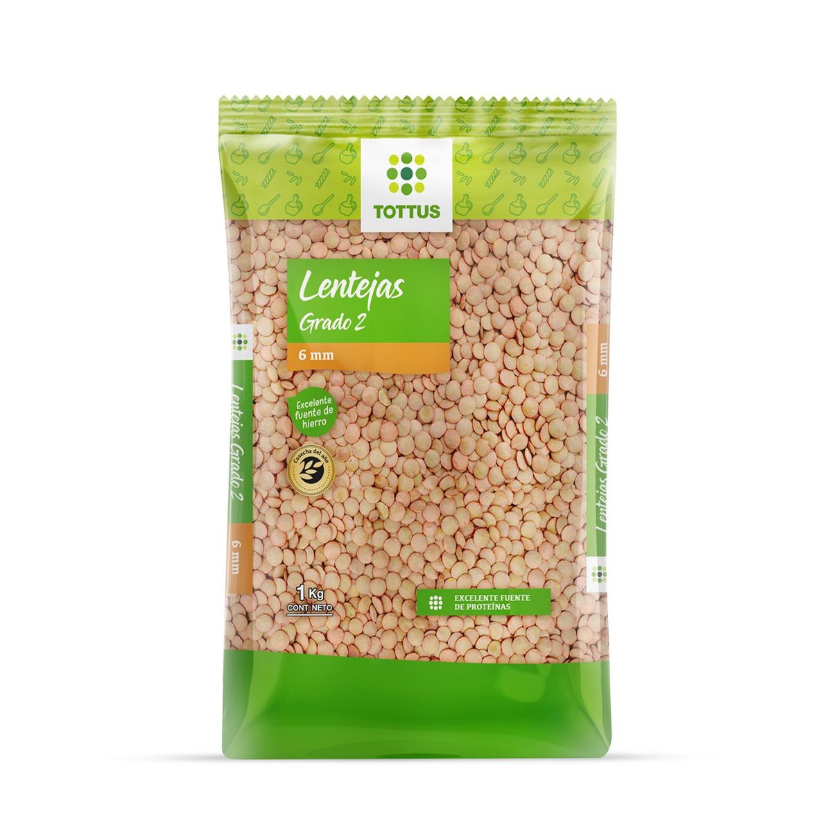 TOTTUS - Lentejas 6MM
