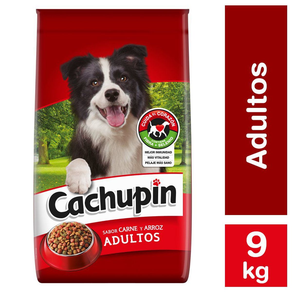 CACHUPIN - Alimento Seco para Perro Adulto Sabor Carne 9 Kg