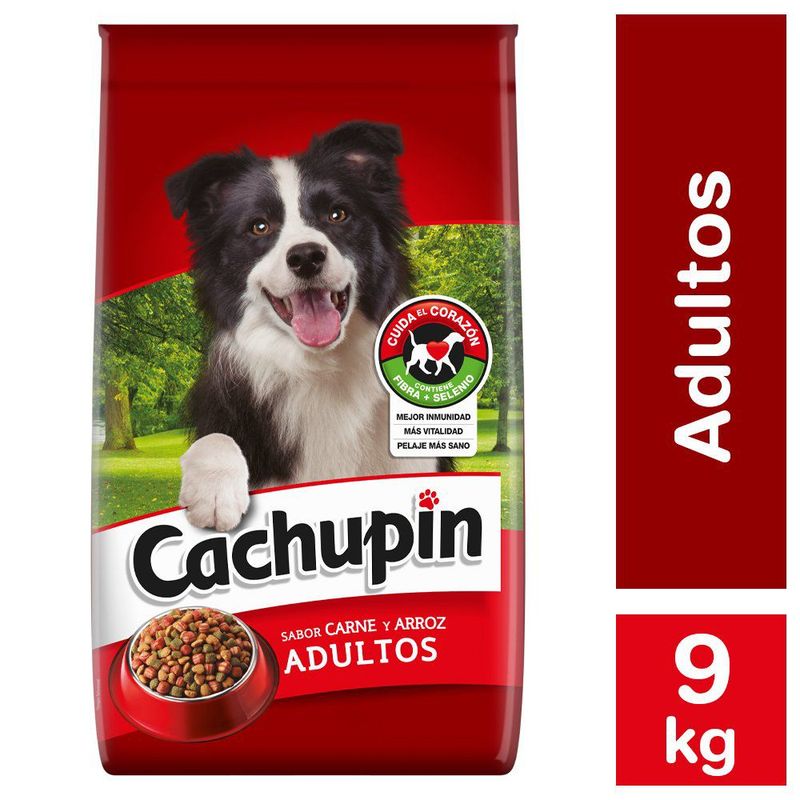 CACHUPIN - Alimento Seco para Perro Adulto Sabor Carne 9 Kg