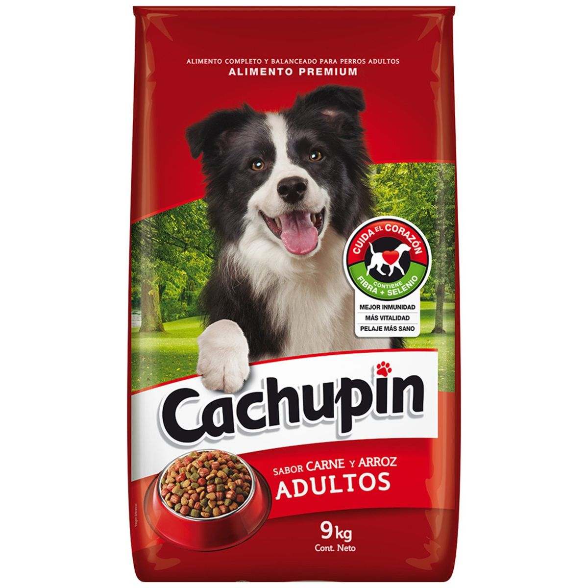 CACHUPIN - Alimento Seco para Perro Adulto Sabor Carne 9 Kg
