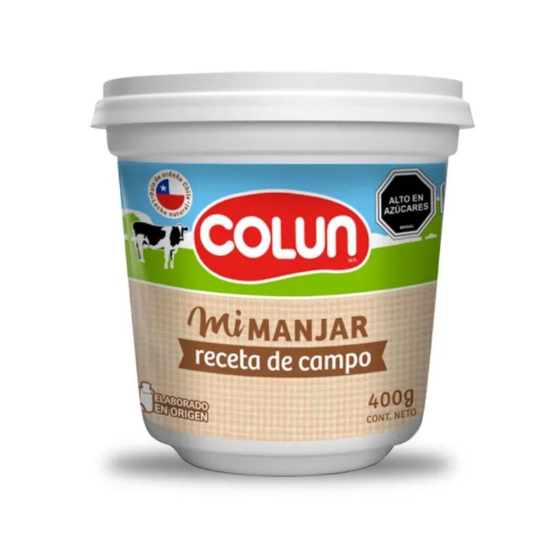 COLUN - Manjar Receta del Campo Colún 400 g