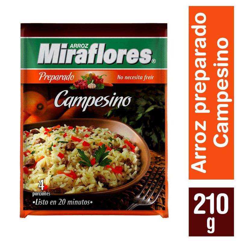 MIRAFLORES - Arroz Preparado Miraflores Campesino