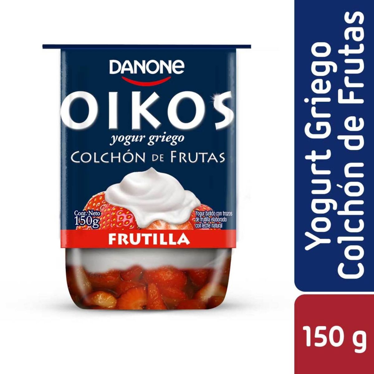 OIKOS - Yogurt Oikos Colchón Trozos de Frutillas