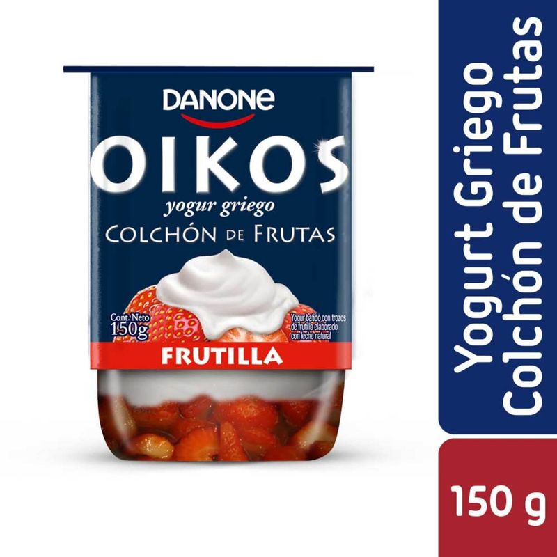 OIKOS - Yogurt Oikos Colchón Trozos de Frutillas