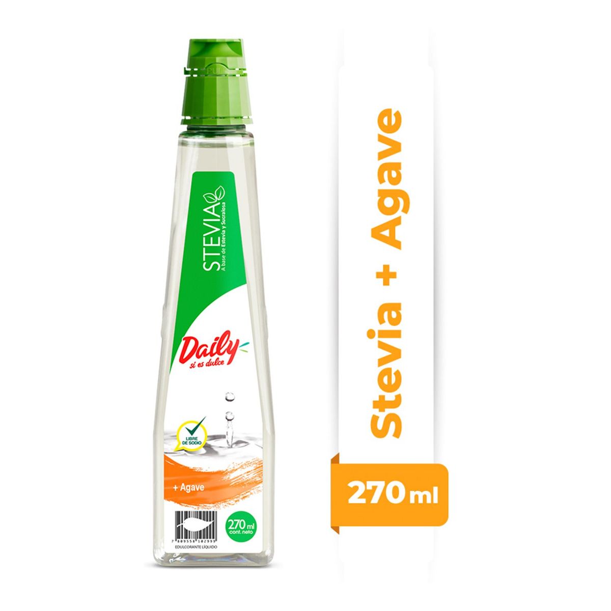 DAILY - Endulzante Stevia Con Agave