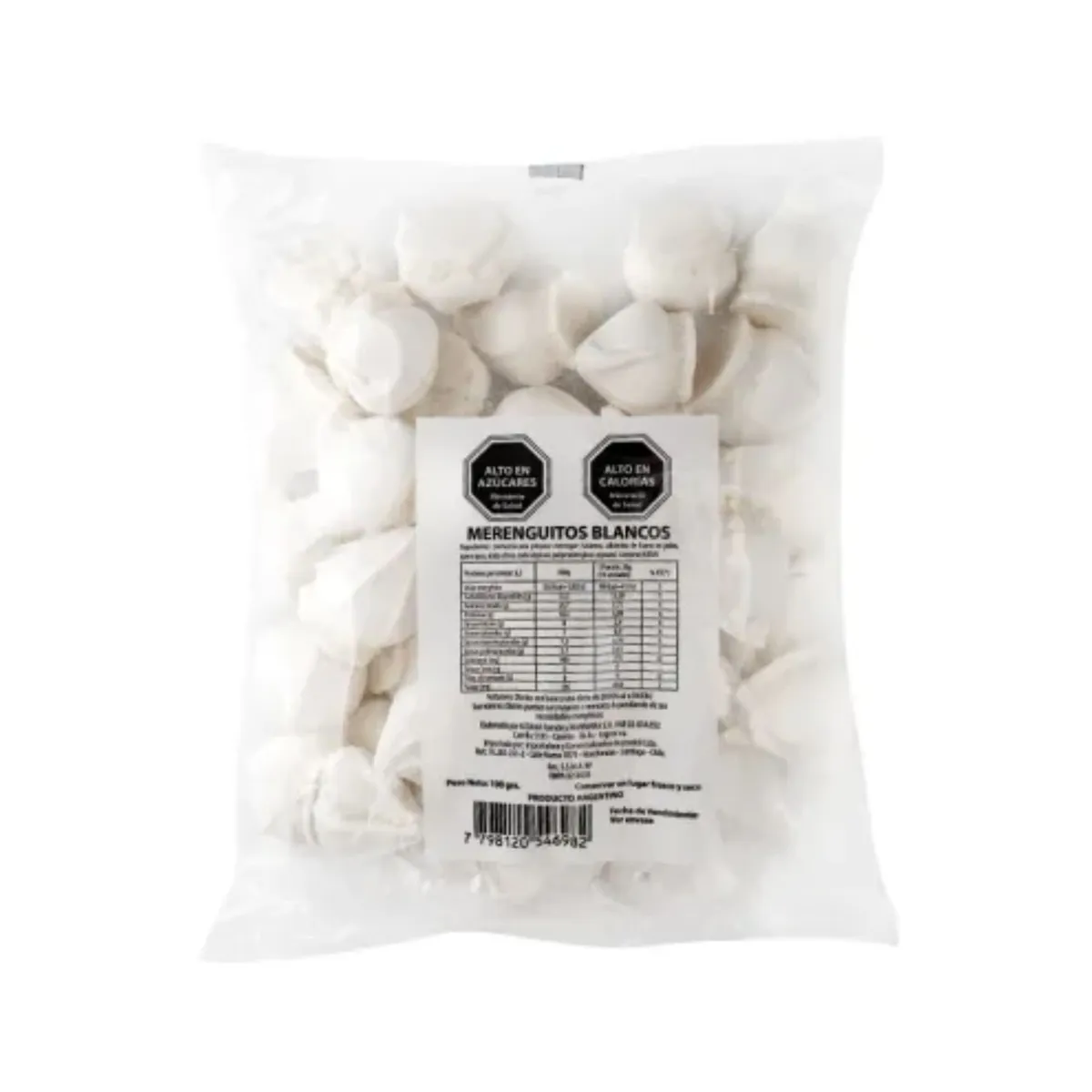 MACRODELI - Merenguitos Blancos Macrodeli 100 g