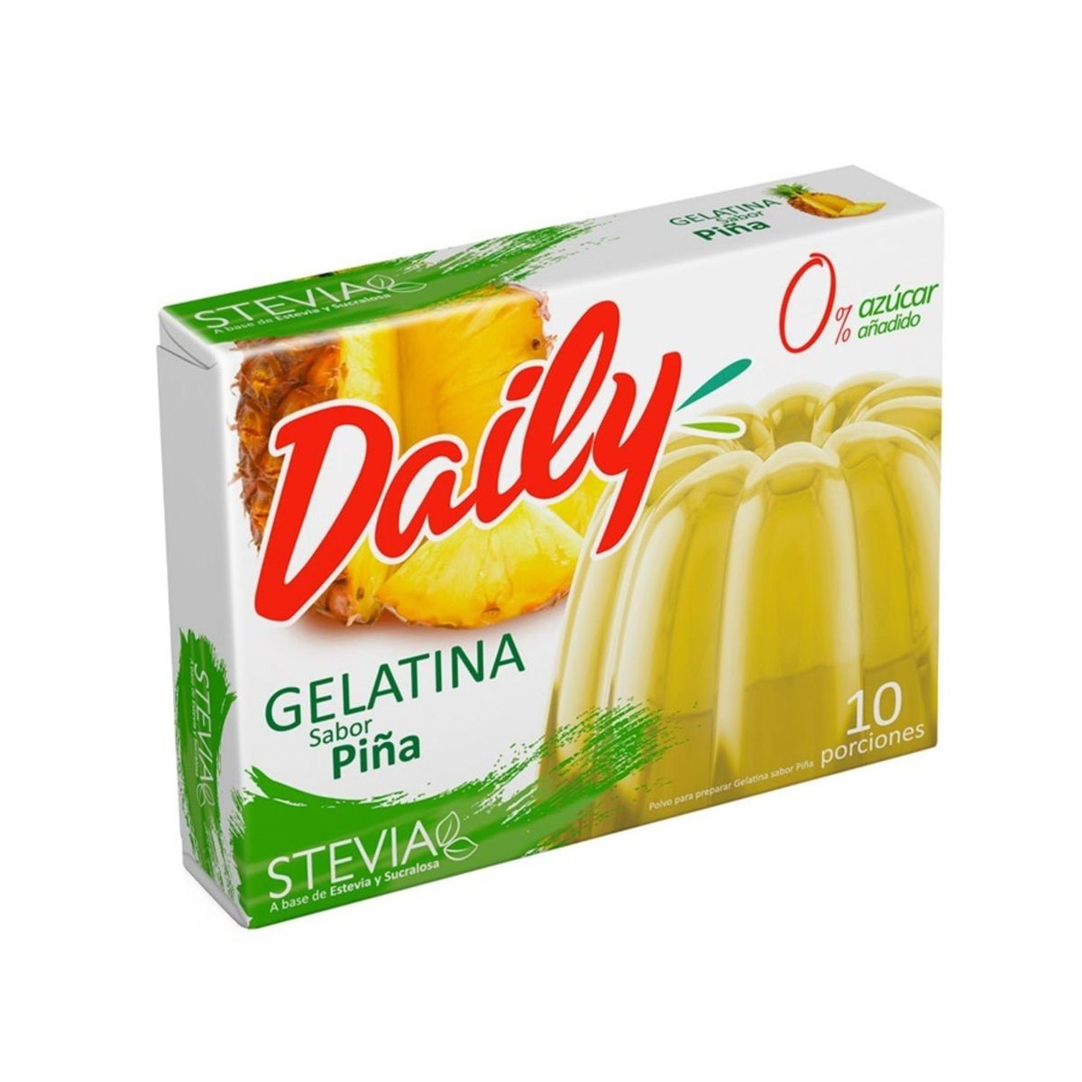 DAILY - Gelatina Daily con Stevia Sabor Piña 22.5 g