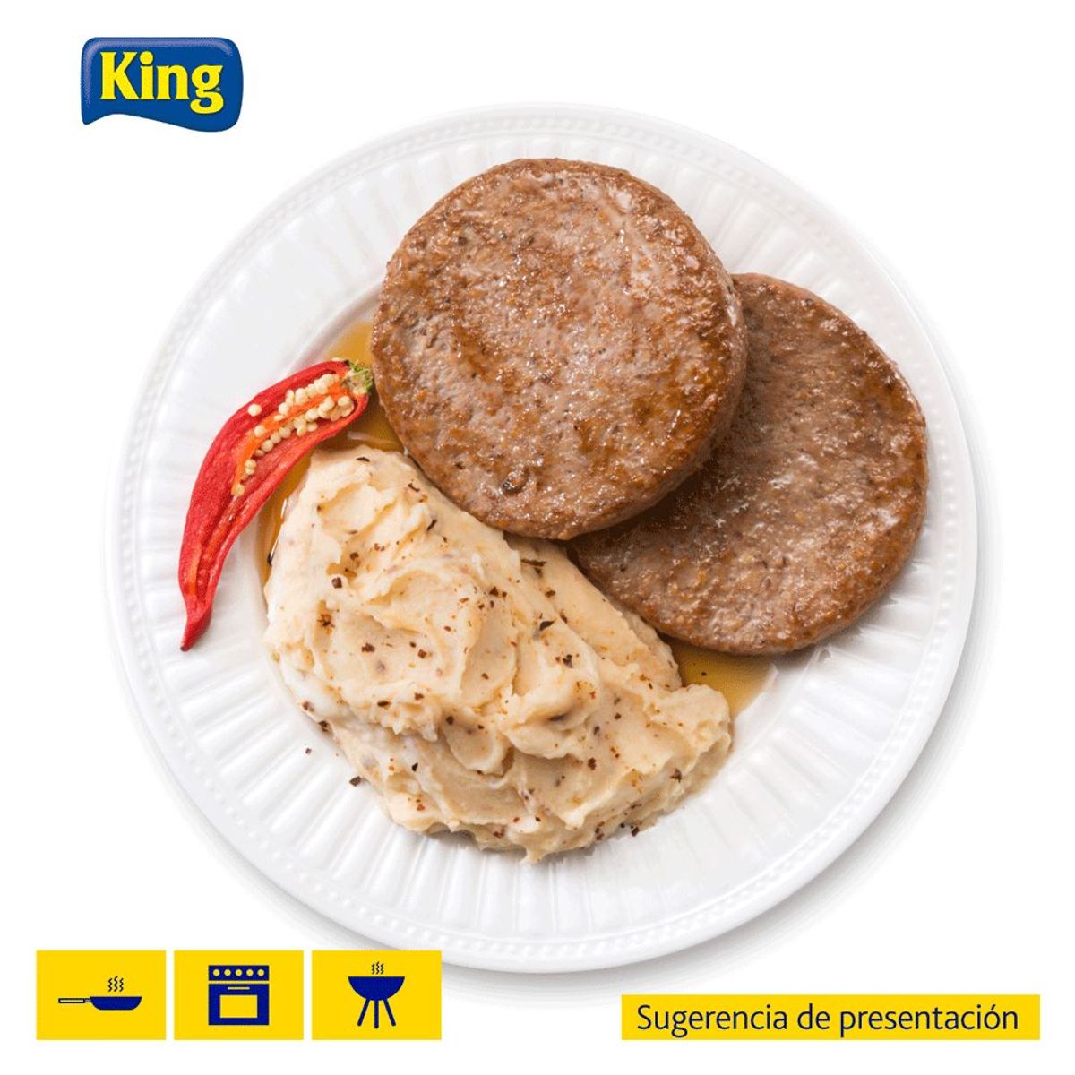 KING - Hamburguesa Vacuno