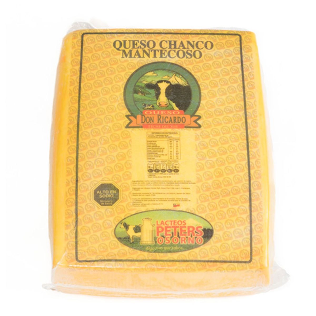 DON RICARDO - Queso Chanco Trozo Granel