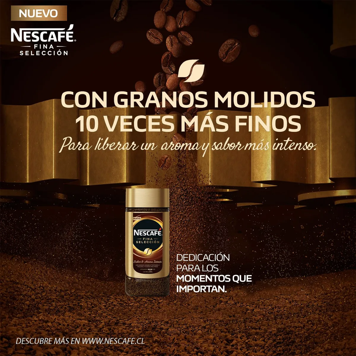 NESCAFE - Café Instantáneo Nescafe Fina Selección 200 g