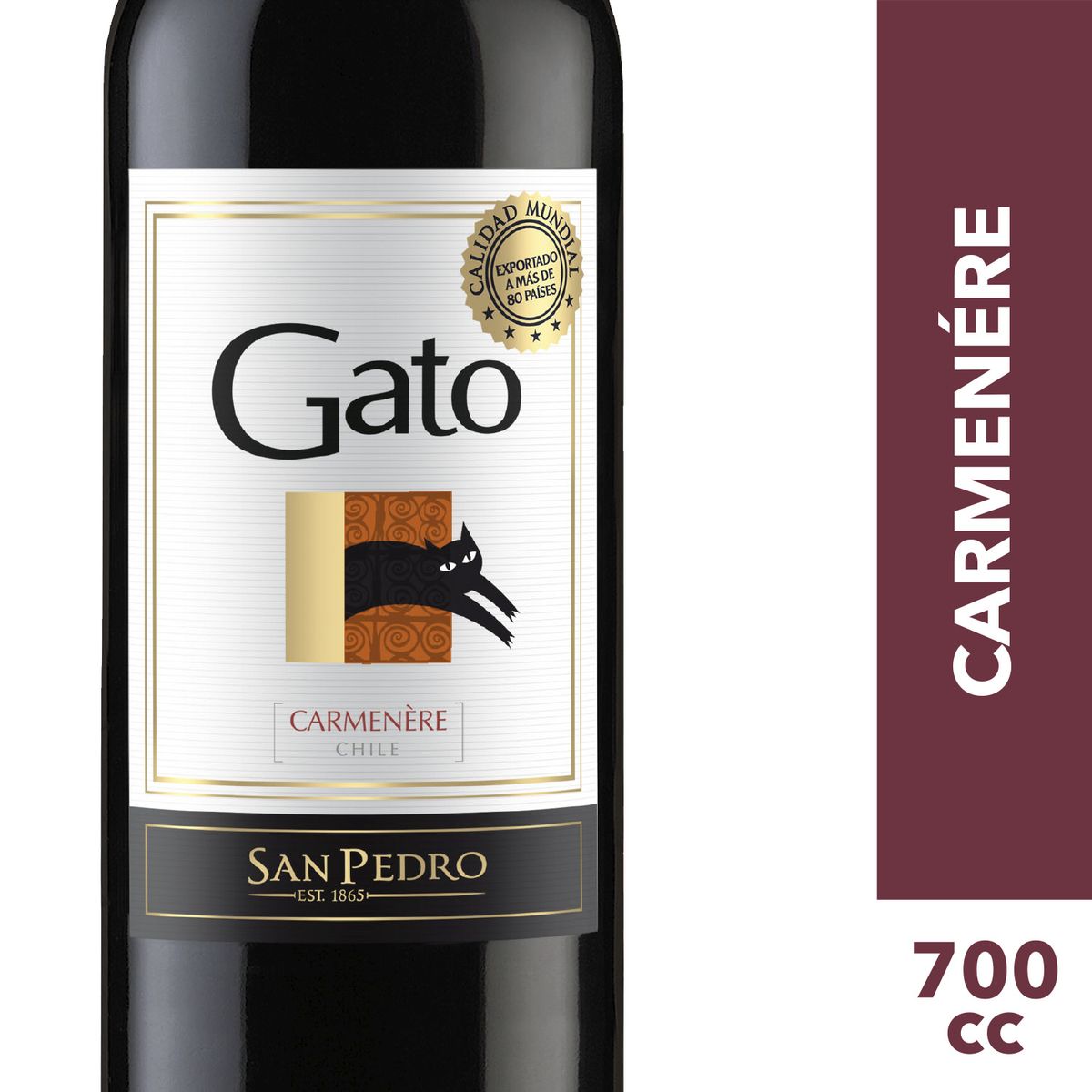 GATO - Vino Carmenere 13.5°