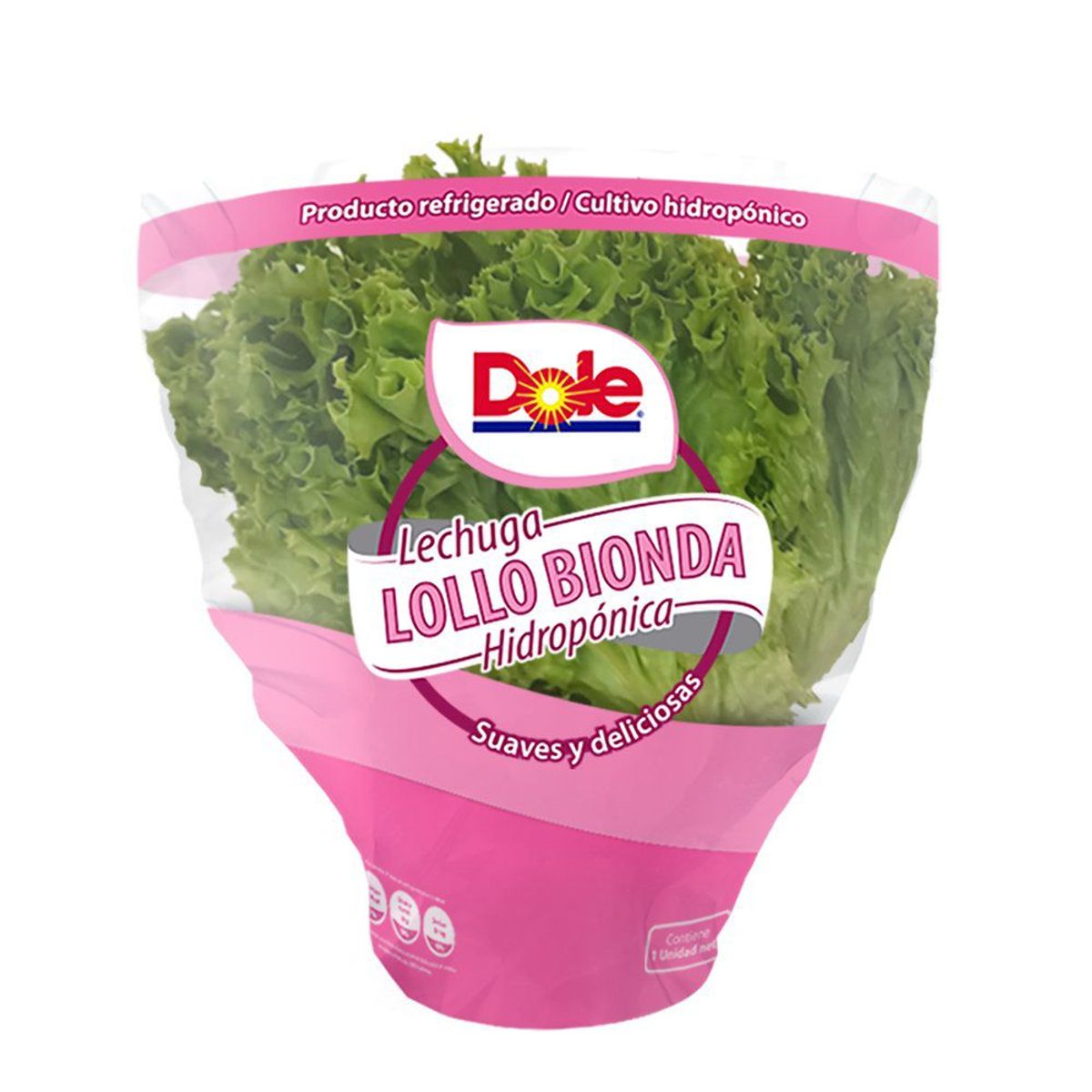 VERDURAS - Lechuga Hidropónica Llollo Bionda
