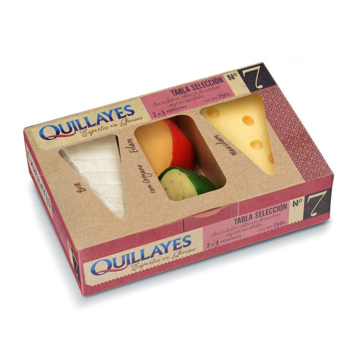 QUILLAYES - Tabla Queso Selección N°7