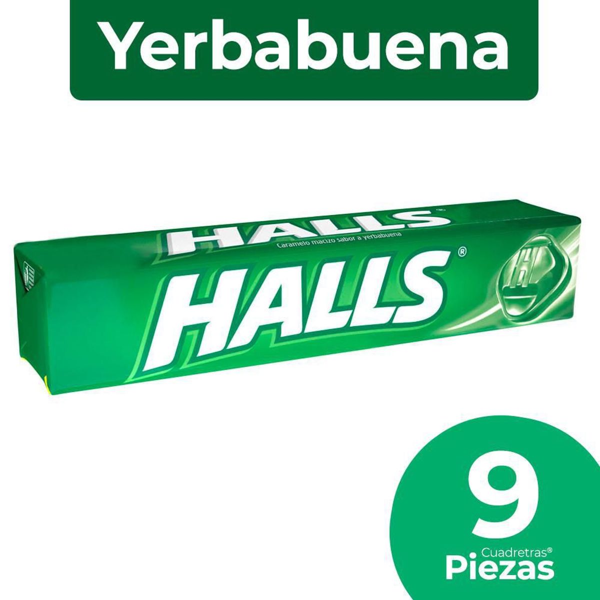 HALLS - HALLS YERBABUENA 30X12X28.8 GR