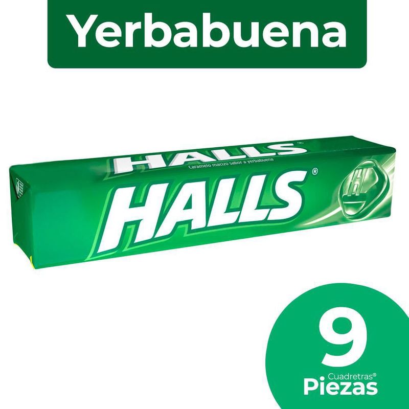 HALLS - HALLS YERBABUENA 30X12X28.8 GR