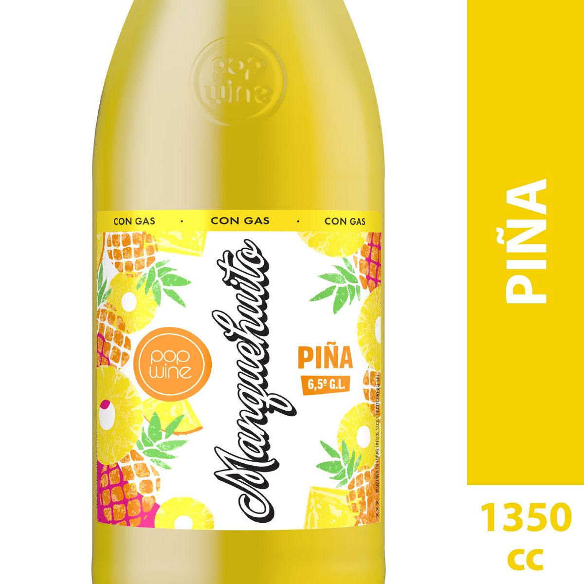 MANQUEHUITO - VIN COOLER MANQUEH PINA 1350 CC. 6.5G GL