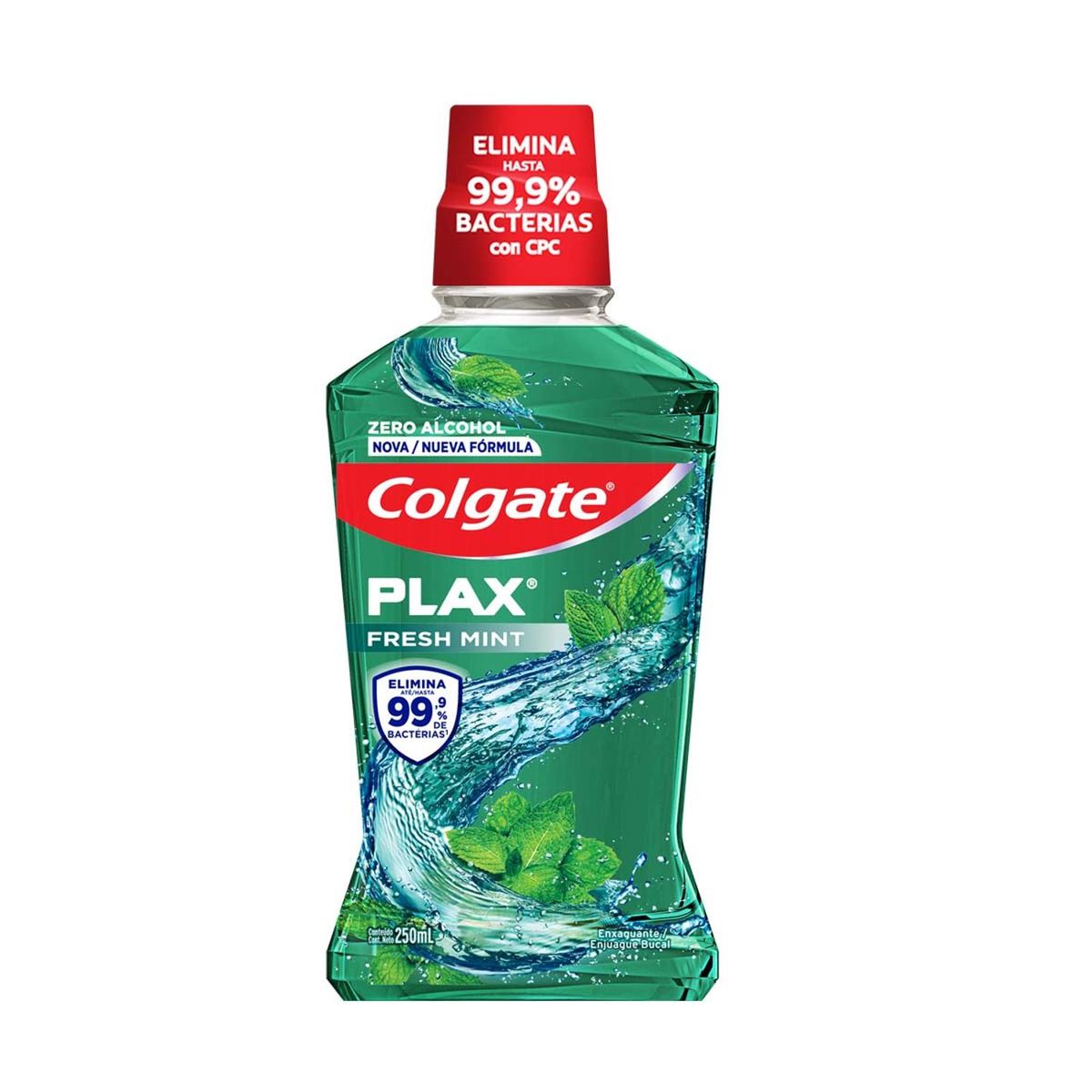COLGATE - Enjuague Bucal Fresh Mint 250 ml