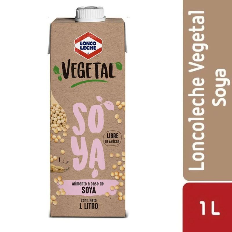 LONCOLECHE - Bebida Vegetal Soya Loncoleche 1 L