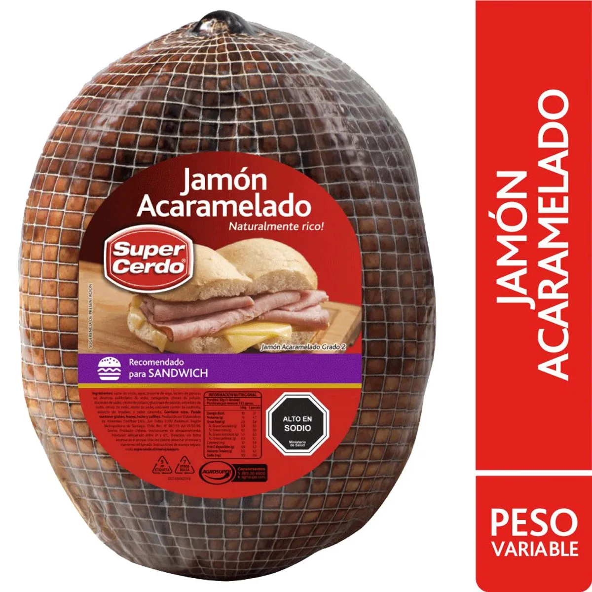 SUPER CERDO - Jamón Acaramelado Granel