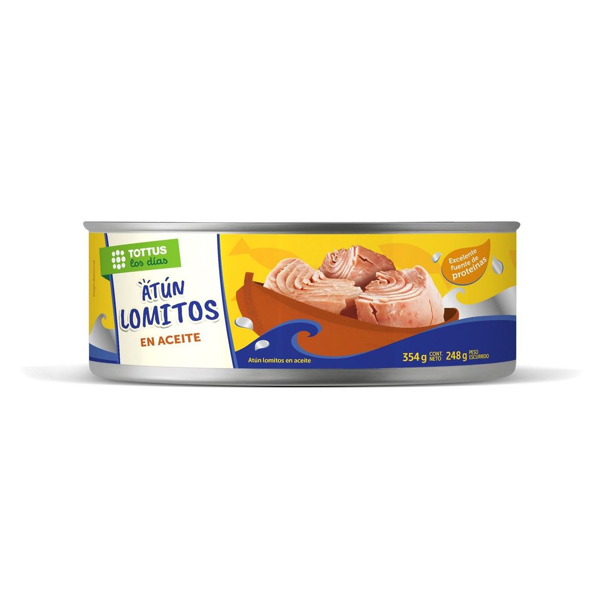 TOTTUS - Atún Lomitos en Aceite Tottus 354 g