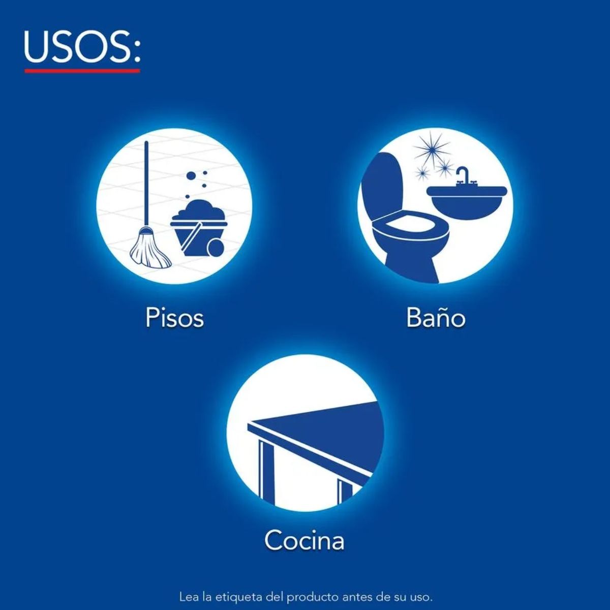 LYSOL - Limpiador de Piso Desinfección Aroma Limón Lysol 900 ml