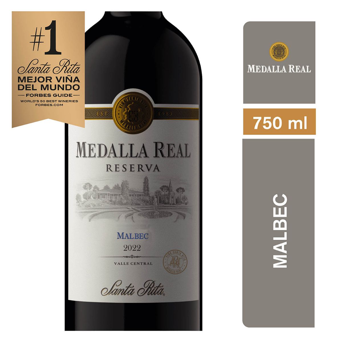 MEDALLA REAL - Vino Tinto Malbec Reserva