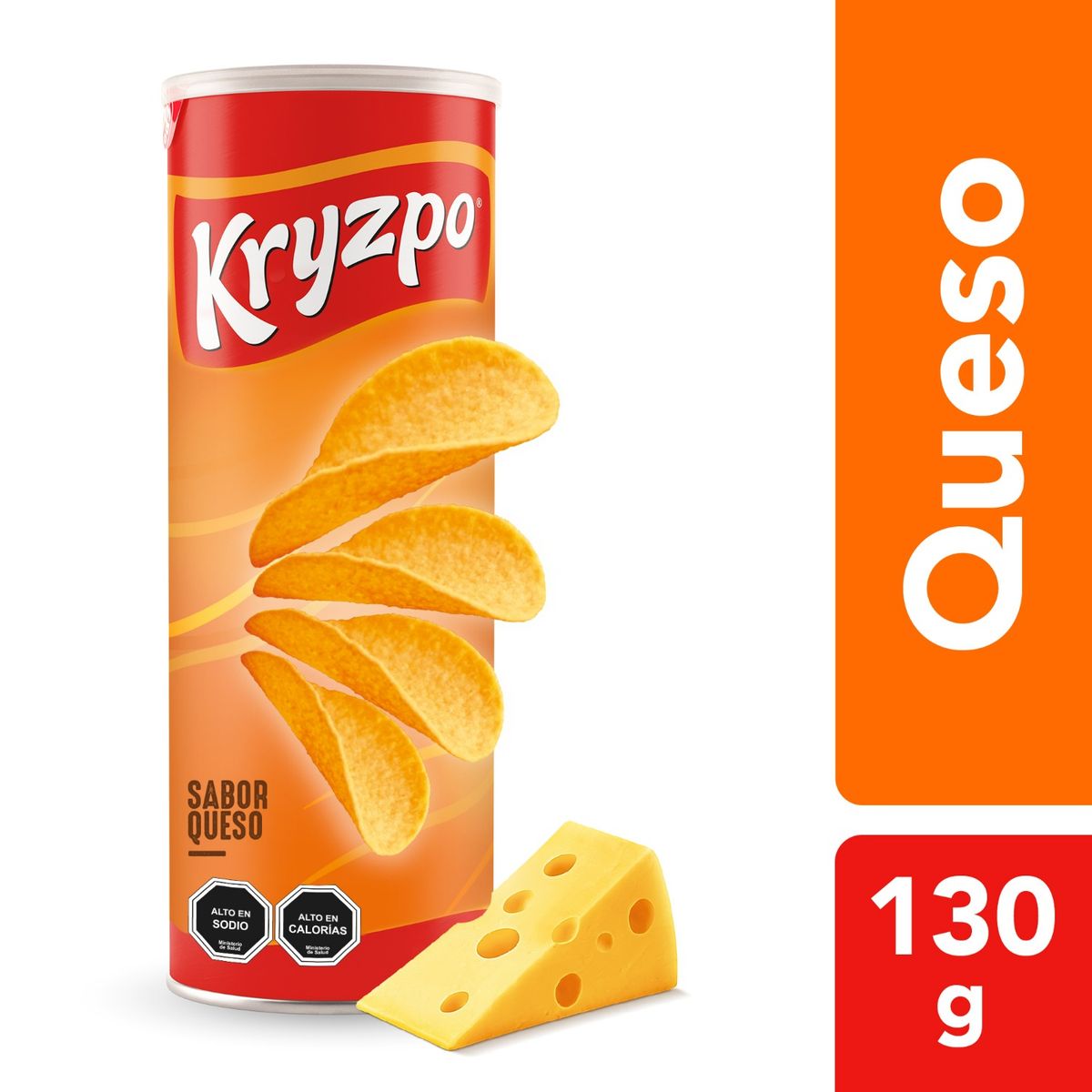 KRYZPO - Papas Fritas Sabor Queso Kryzpo 130 g