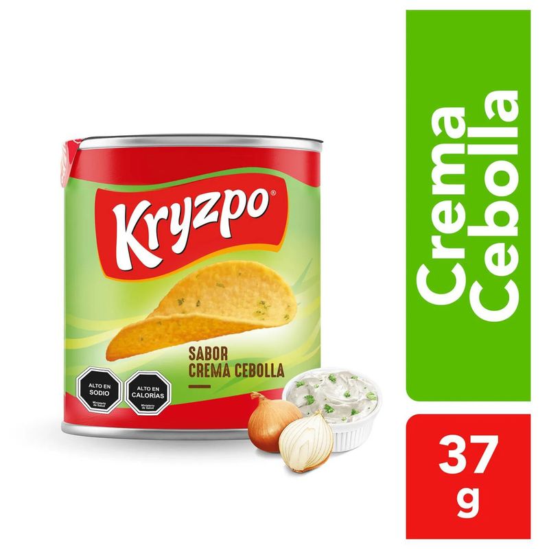 KRYZPO - Papas Fritas Kryzpo Sabor Crema Cebolla 37 g