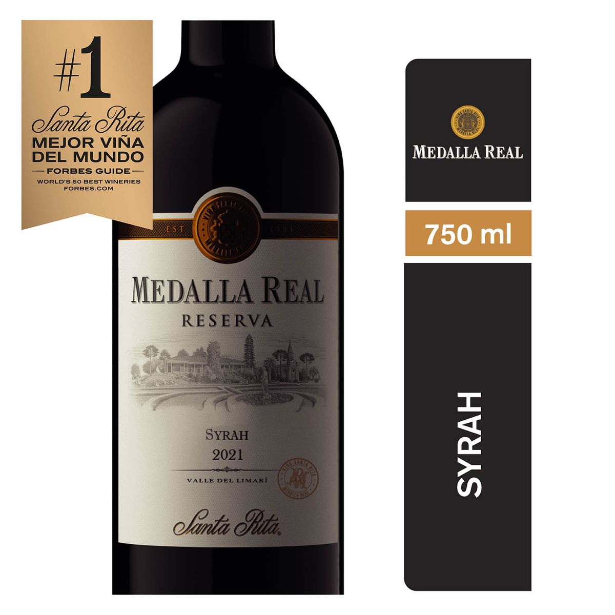 MEDALLA REAL - Vino Medalla Real Syrah 13,5 Gl