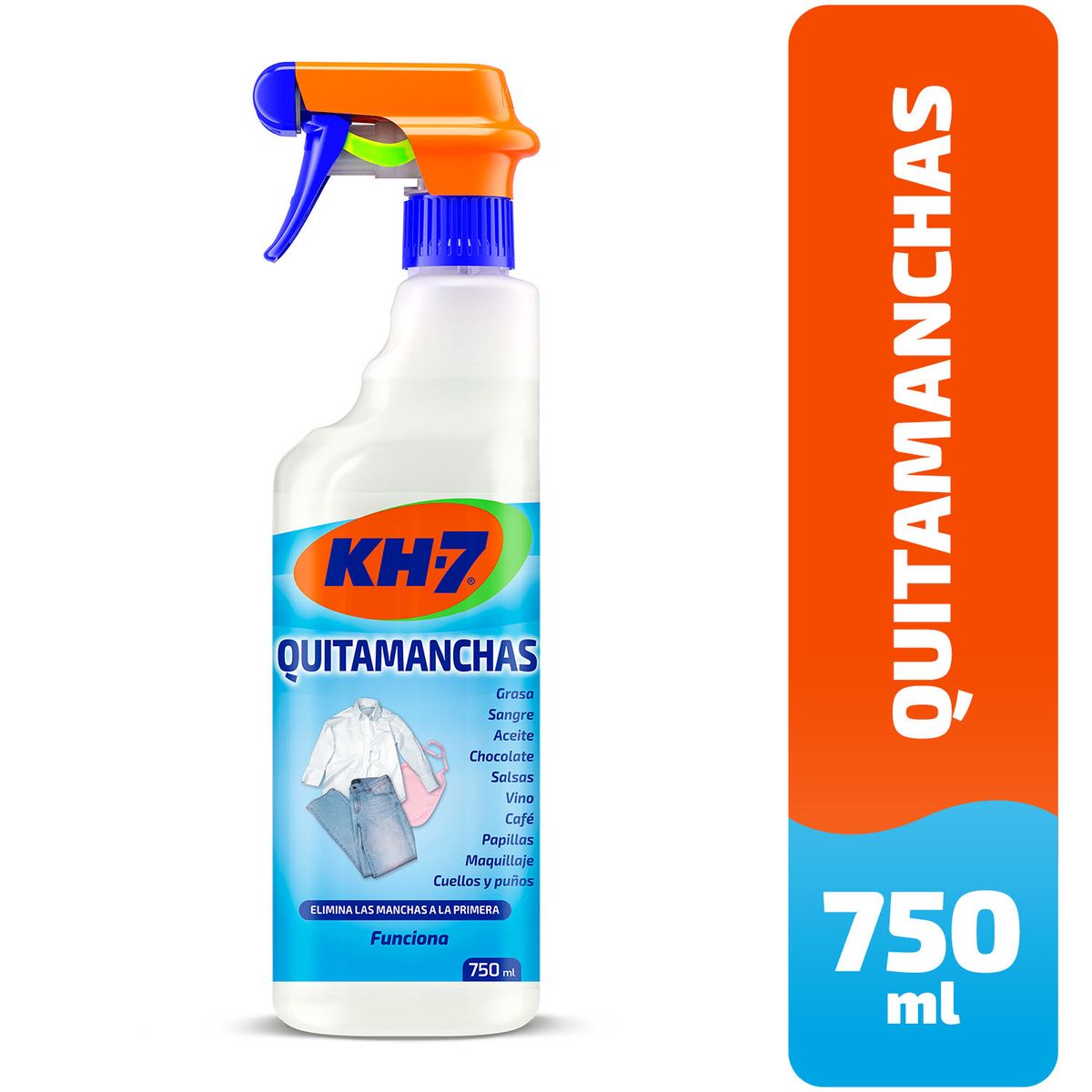 KH7 - Quitamanchas Líquido Gatillo KH7 750 ml