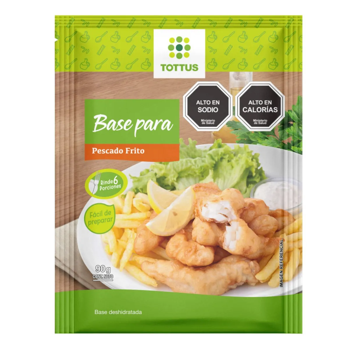 TOTTUS - Base para Pescado Frito