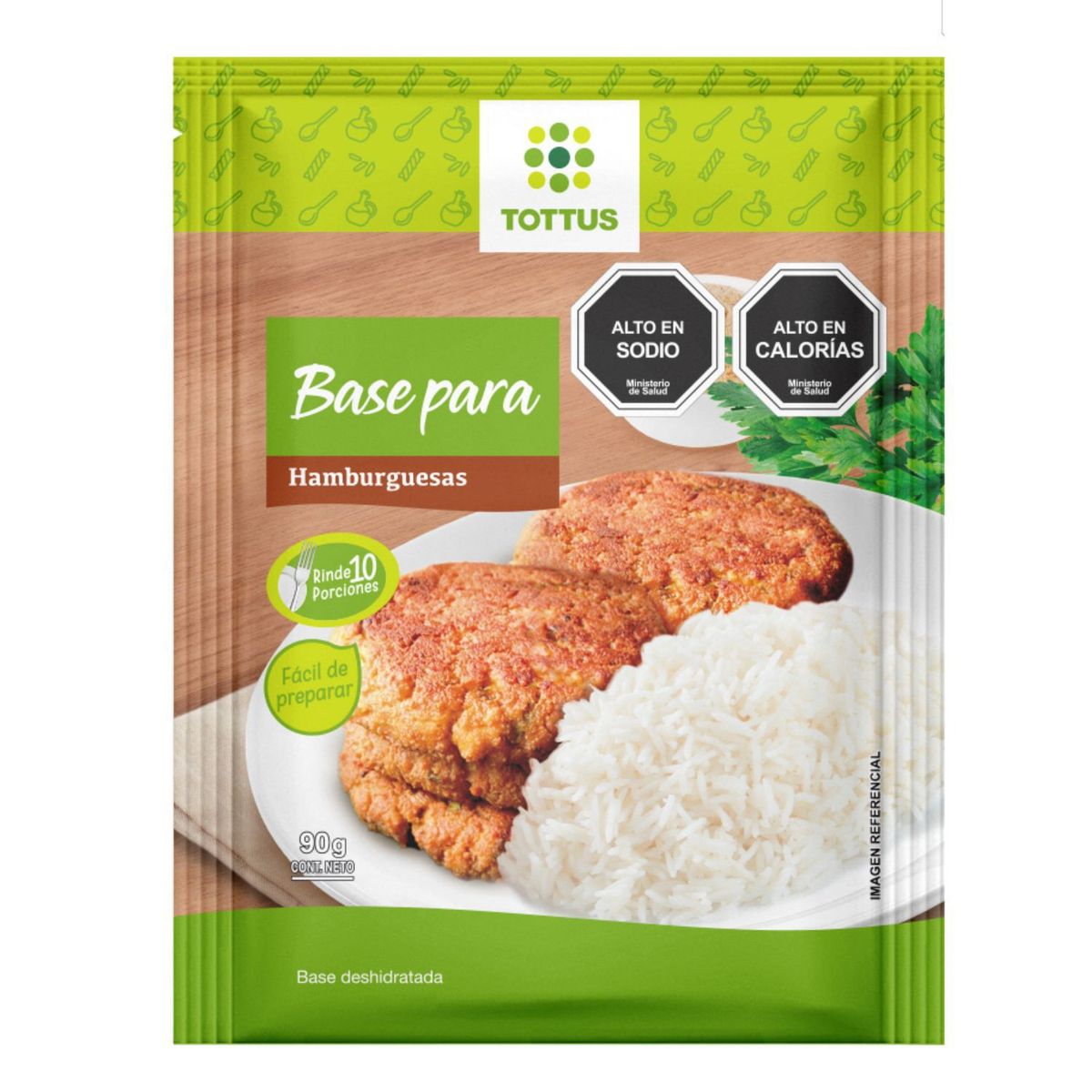 TOTTUS - Base para Hamburguesas
