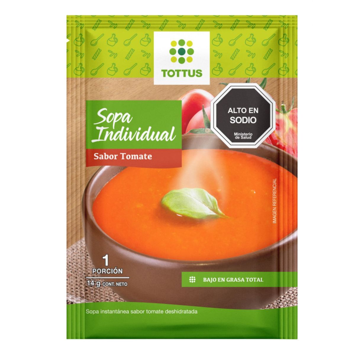 TOTTUS - Sopa Tomate Individual
