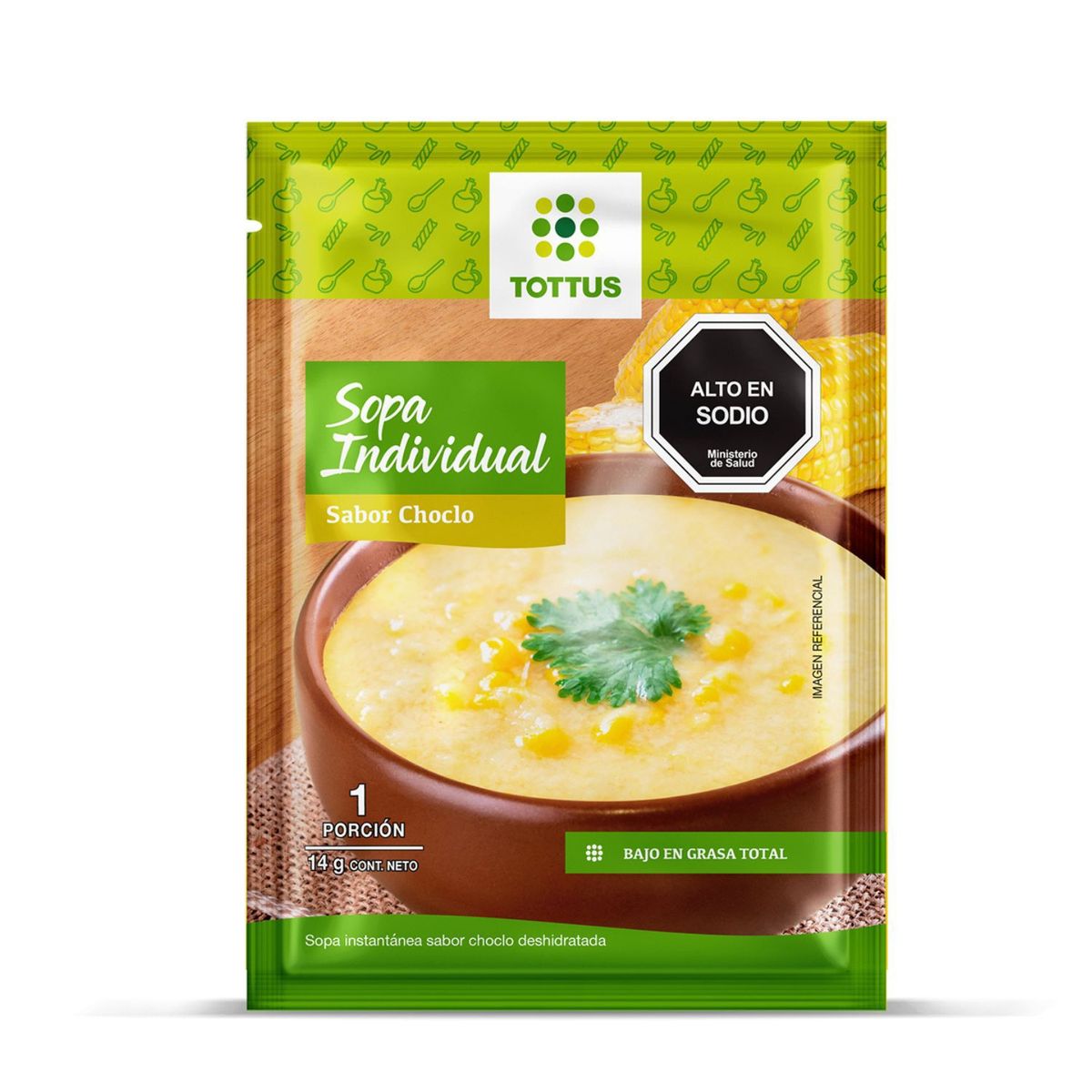 TOTTUS - Sopa Choclo Individual