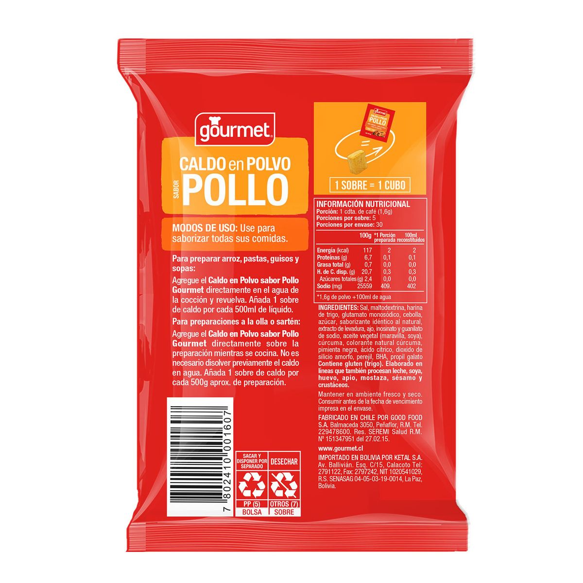GOURMET - Caldos Pollo Polvo