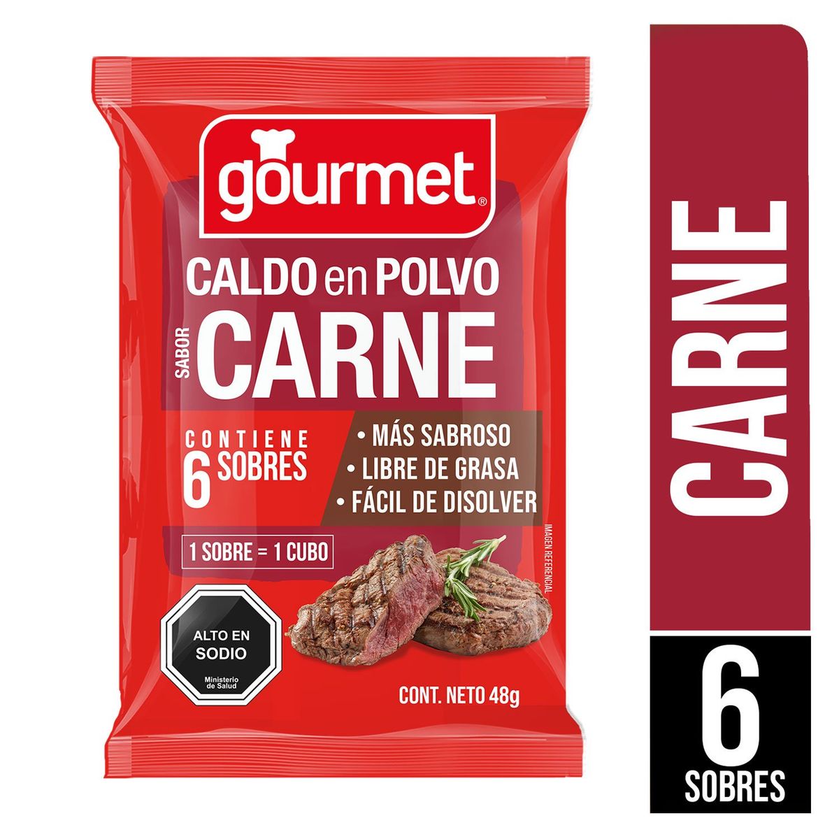 GOURMET - Caldos Carne Polvo