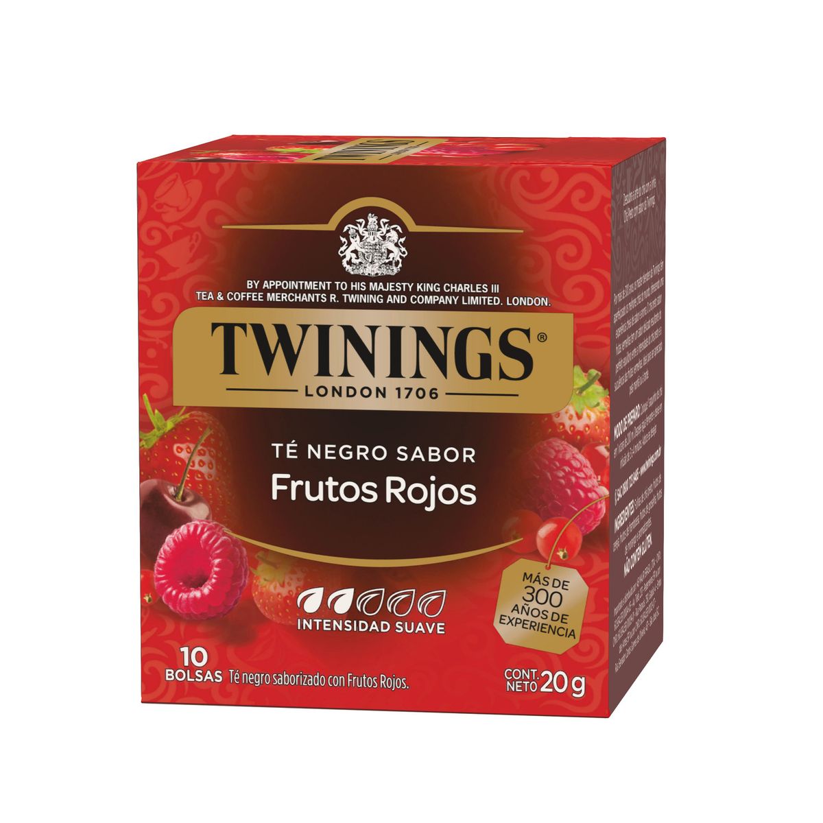TWININGS - Té Cuatro Frutos Rojos