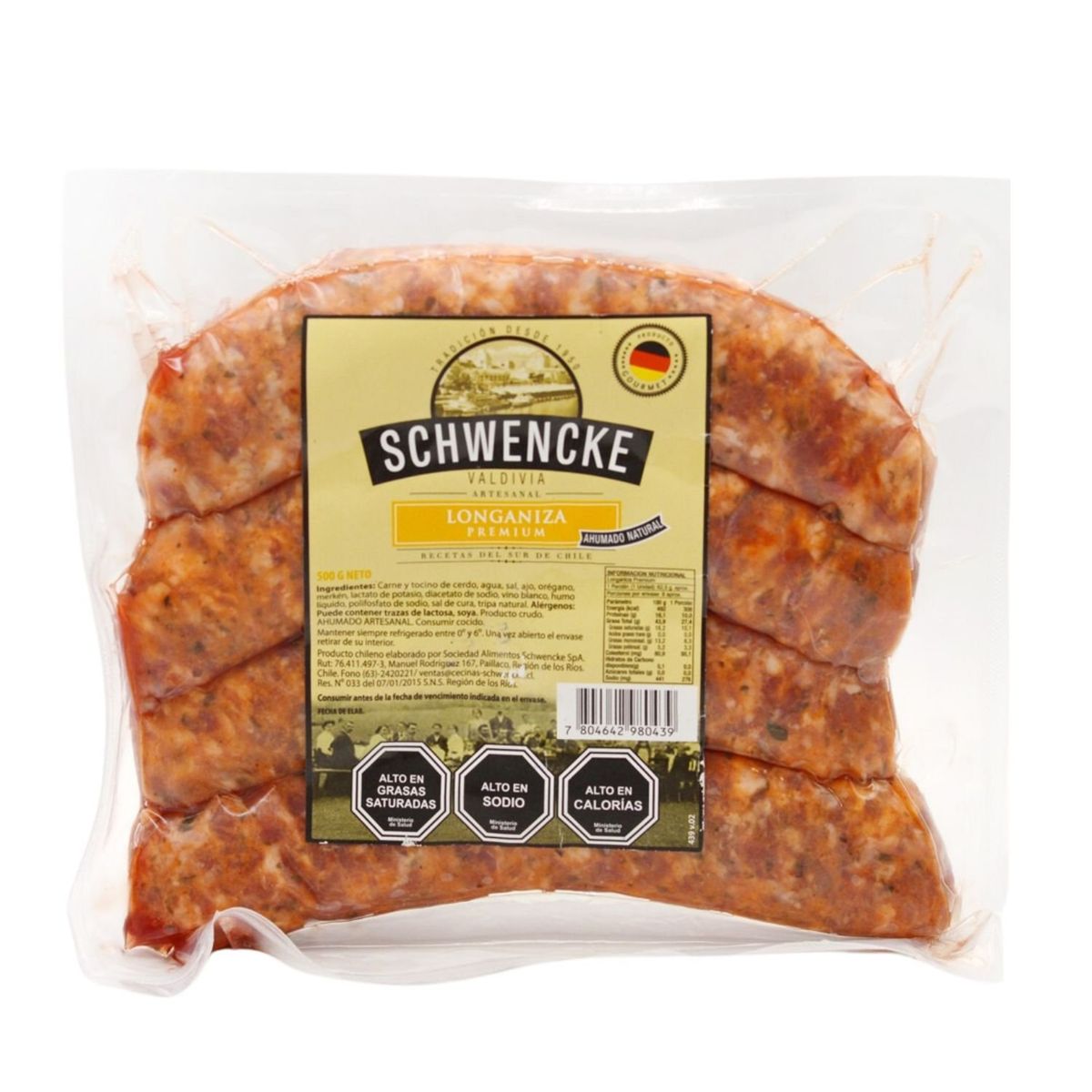 SCHWENCKE - Longaniza Premium Schwencke 500 g