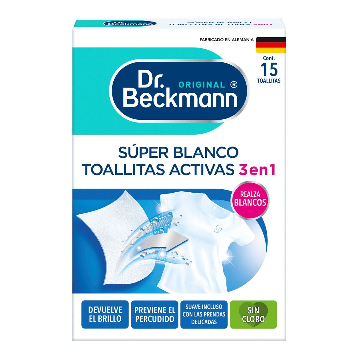 DR BECKMANN - Blanqueador Intensivo Dr.Beckmann 6x40 gr
