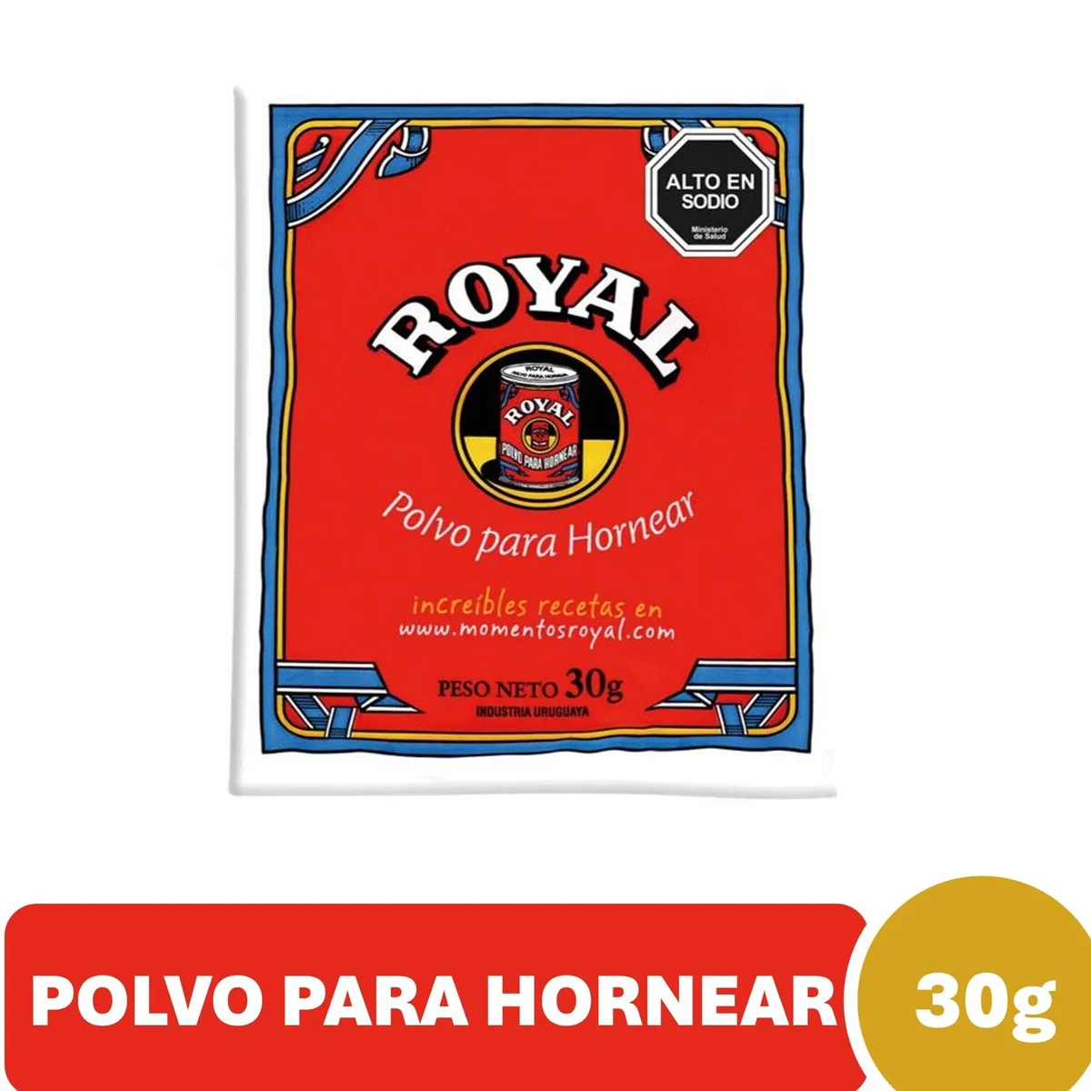 ROYAL - Polvo de Hornear Royal 30 g