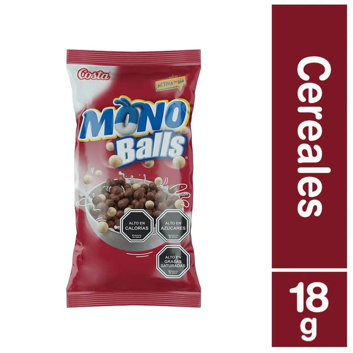 COSTA - CEREAL SNACK MONO BALLS 18 GR.
