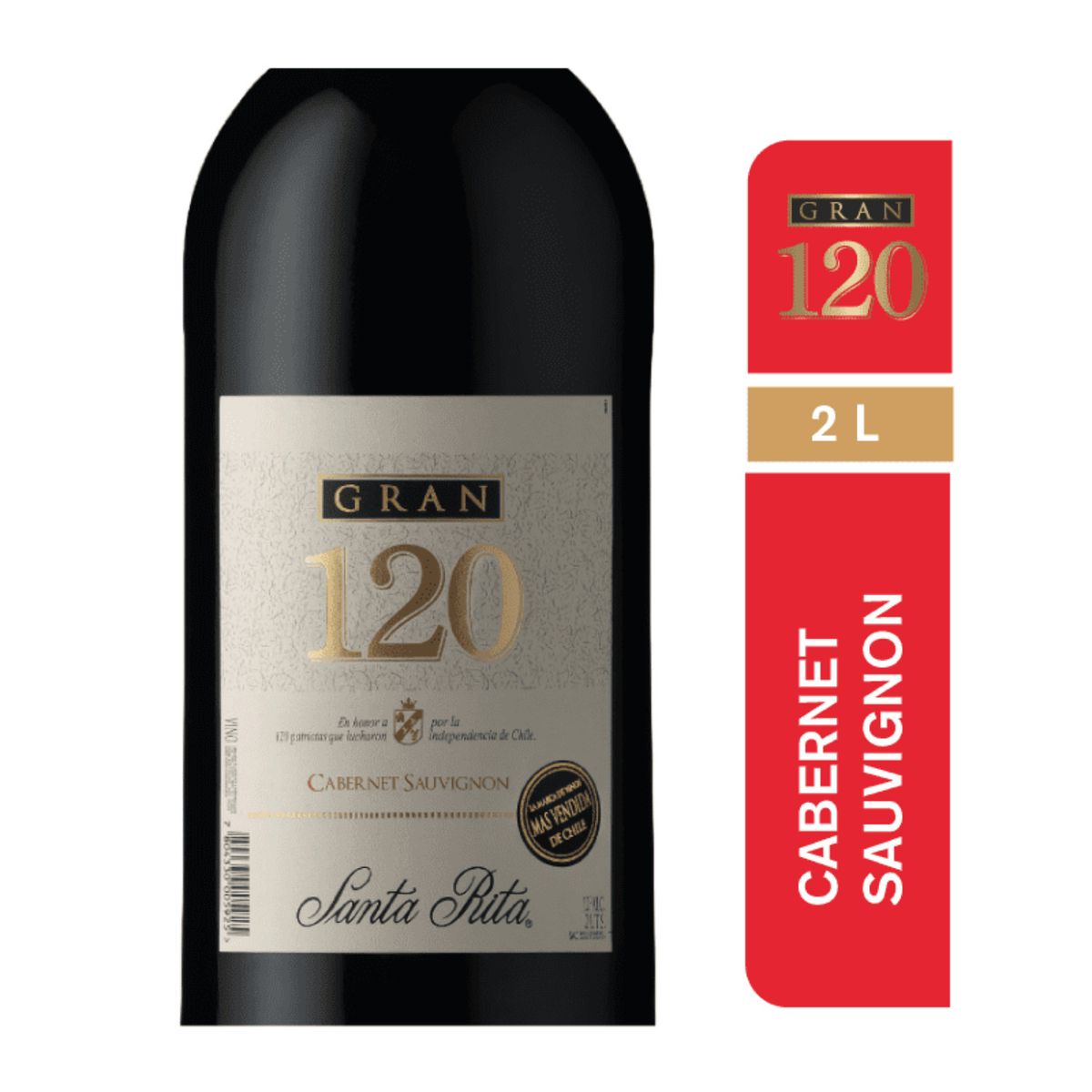 120 - Vino Tinto Cabernet Sauvignon Familiar Botellón