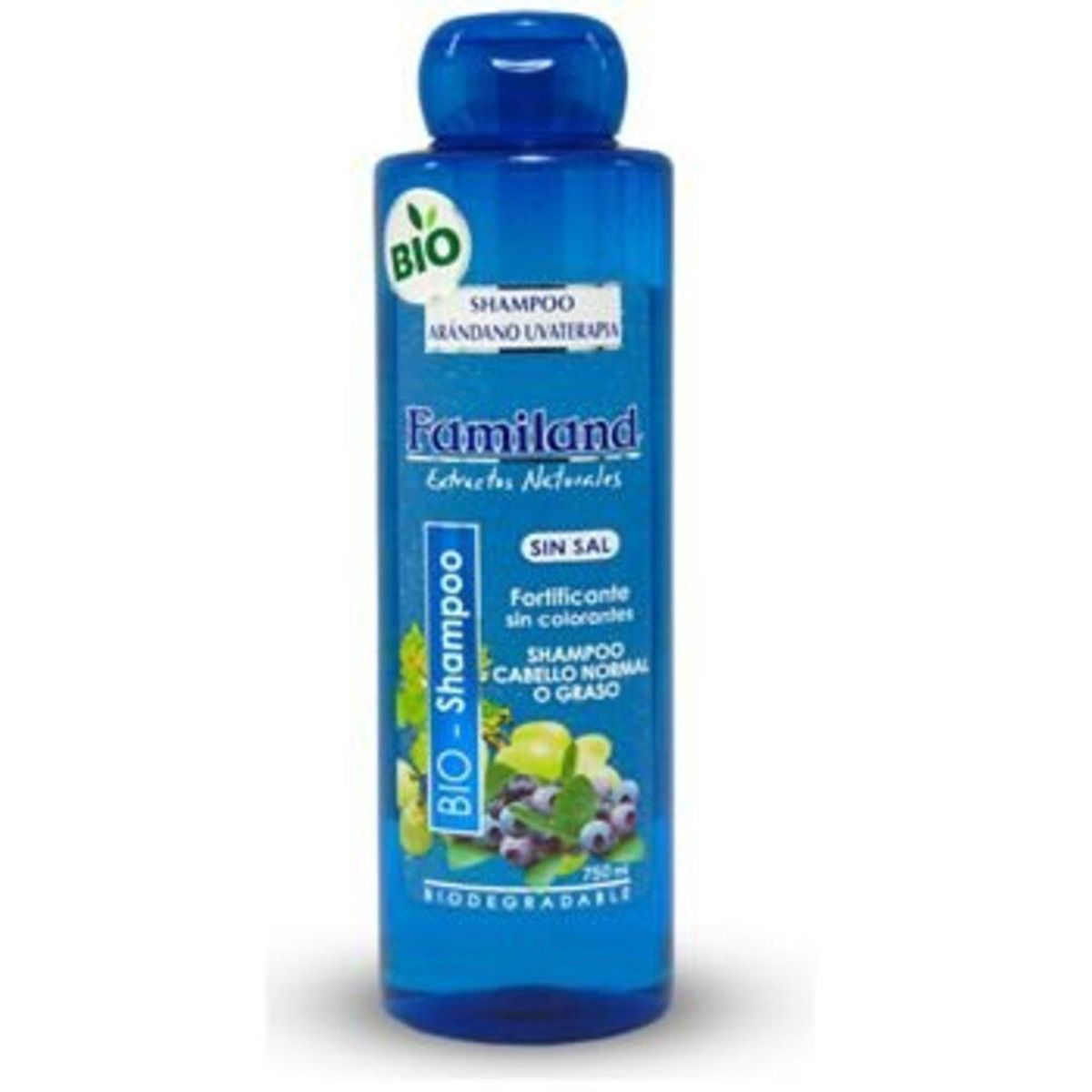 FAMILAND - Shampoo Sin Sal Arándano Uva