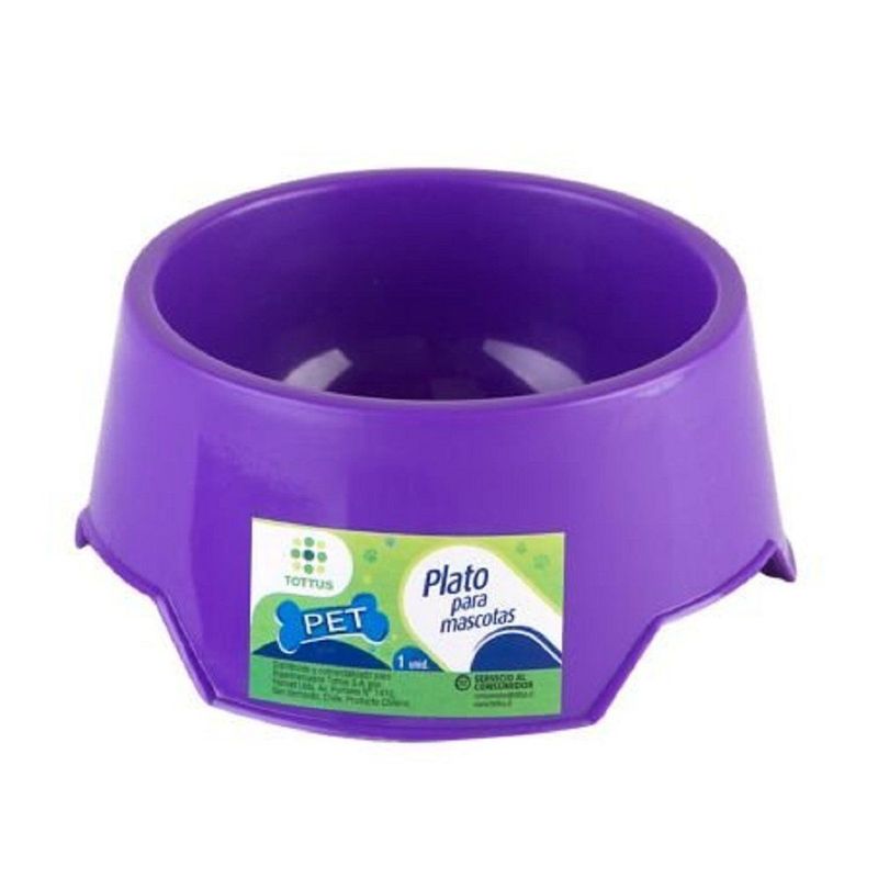 TOTTUS - Plato Alimento Mascota
