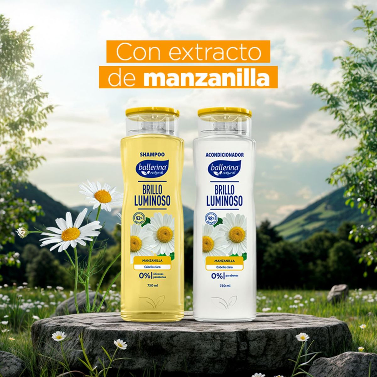 BALLERINA - Acondicionador Manzanilla