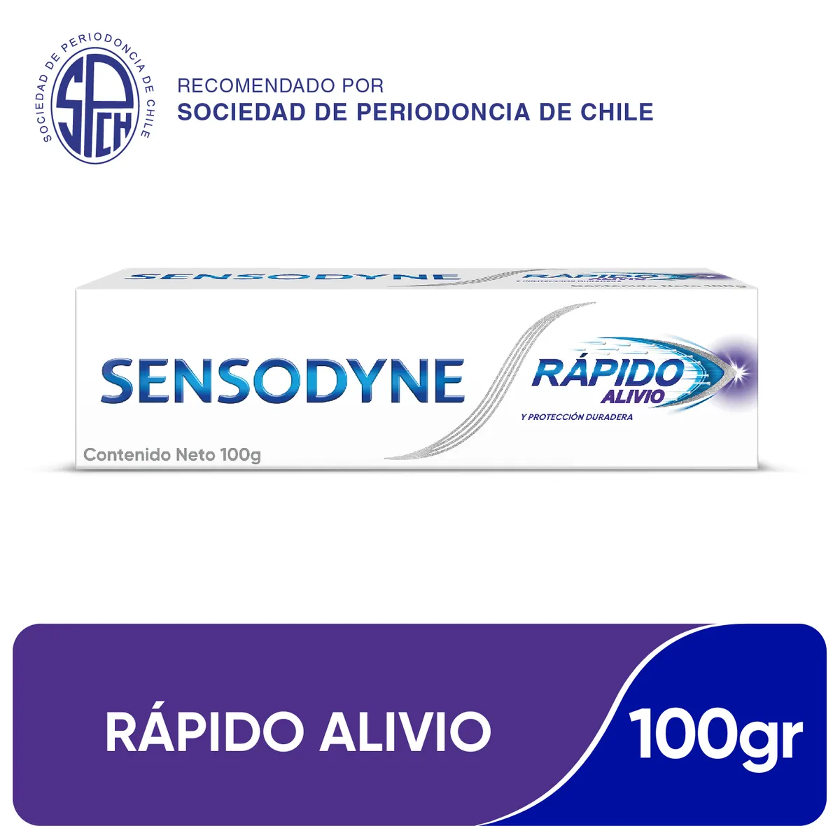 SENSODYNE - Pasta de Dientes Rápido Alivio Sensodyne 100 g