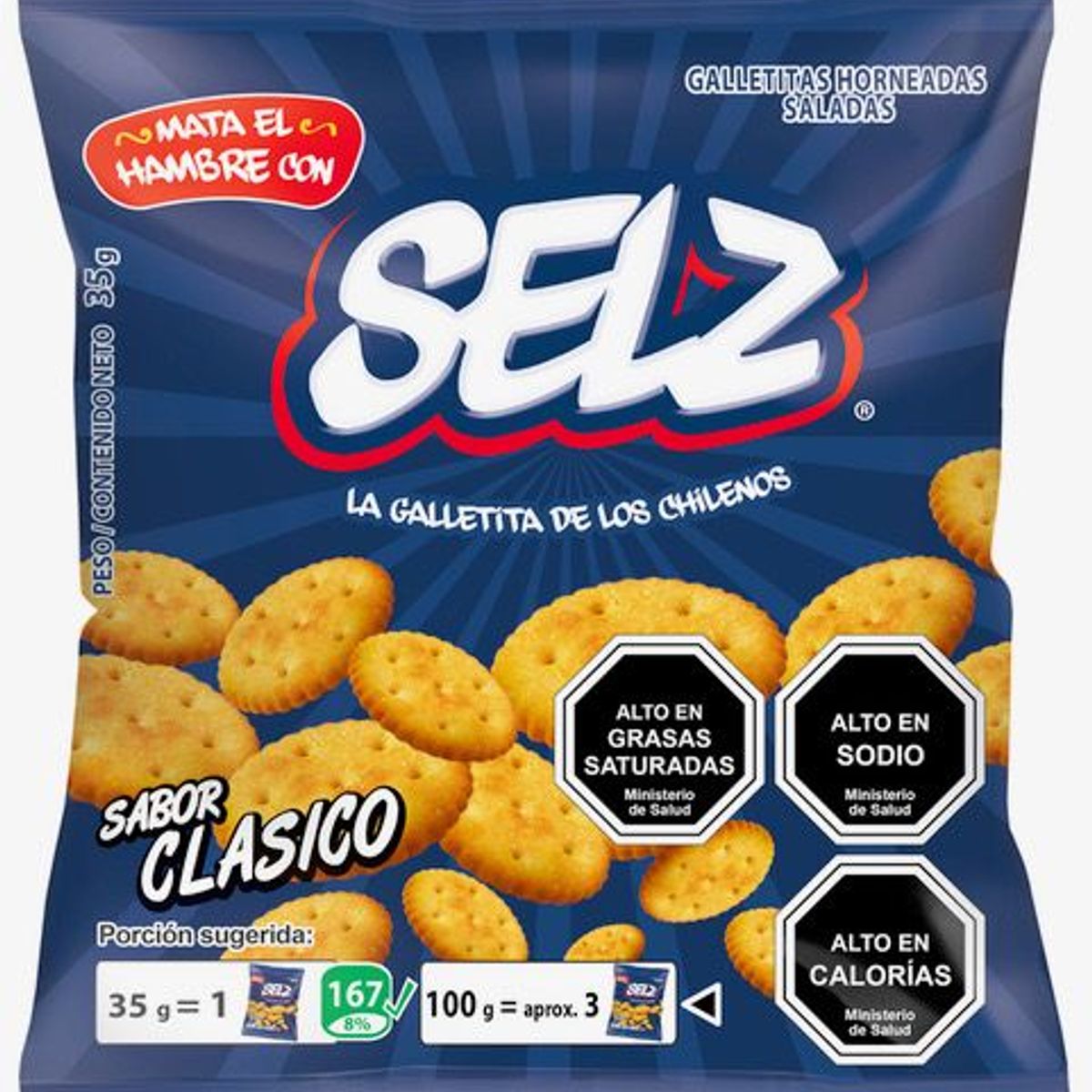 SELZ - Galletas Mini Selz Clásicas 35 g